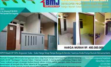 Rumah Tinggal Minimalis Harga Murah Tanpa Bunga