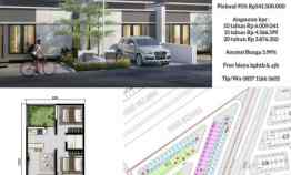 Rumah Dijual di Jl metland Cibitung