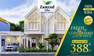 Perumahan Syariah Bandung 2 Lantai Zamrud Villas