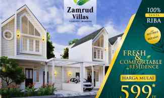 Perumahan Syariah Bandung 2 Lantai Ada Kolam Pribadi Zamrud Villas