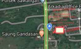 Tanah Rumah Ngantong jl Raya Parungciputat Mak600m Min365m