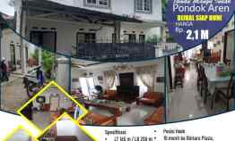 Siap Huni 2 Lt. Jurangmangu Timur Pondok Aren