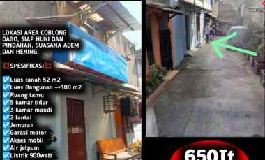 Rumah Kampung Murah Dago Coblong Kota Bandung