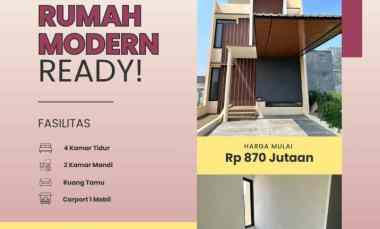 Rumah Klasik Modern Ready Siap Huni Type Daisy