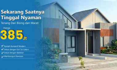 Rumah Komersil di Bekasi Cicilan Mulai 1 JT an