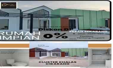 Rumah Komersil Siap Huni Cikarang Utara