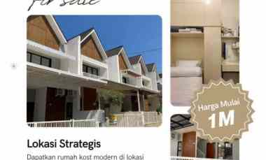 Rumah Kost Malang dekat UB Harga Terjangkau 1M 8 Kamar