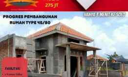 Rumah di Laban Mojolaban dekat Solo