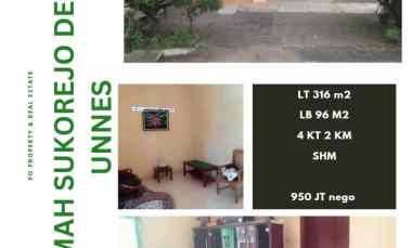 Rumah Luas dan Nyaman Sukorejo Gunung Pati Semarang