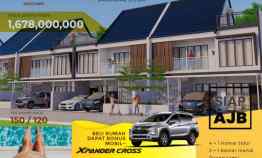 Rumah Dijual dekat Jogjabay dan Upn Maguwo Yogyakarta Aranya Townhouse