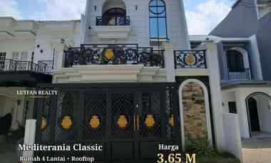 Rumah Jagakarsa Mediterania dalam Cluster