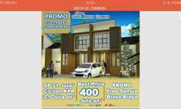 Dijual Rumah Bekasi Griya Indah Tambun dekat Stasiun Toll