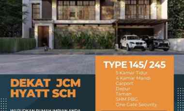 Rumah Mewah Dijual Mlati Sleman 5 Kamar SHM One Gate