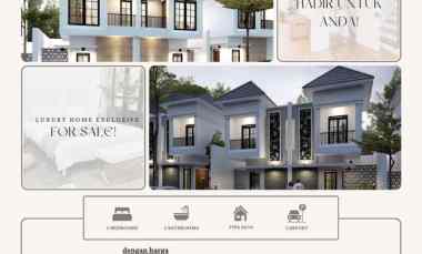 Rumah Mewah Minimalis 2 Lantai dekat UB