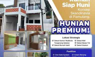 Rumah Mewah Siap Huni Pamulang Tangerang Selatan Shm