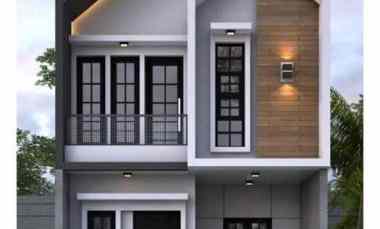Rumah Minimalis 2 Lantai Pancoran Mas
