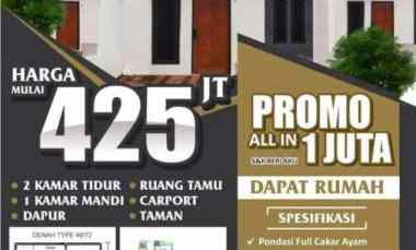 Rumah Minimalis Baru Siap Huni Leyangan Ungaran Timur