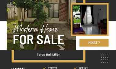 Rumah Minimalis Siap Huni Teras Bali Mijen Semarang