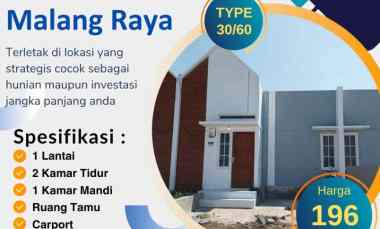 Rumah Modern 1 Lantai Lokasi Pandanlandung