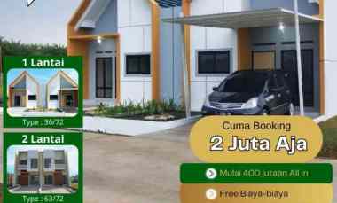 Rumah Modern Minimalis View Gunung di Bogor