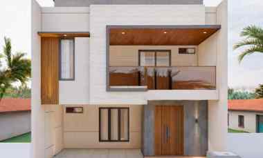 Rumah Modern Tropis di Mampang Depok