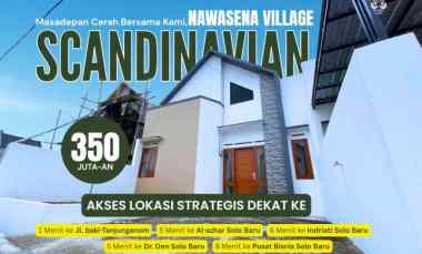 Rumah Murah 300 juta-an Solo Baru