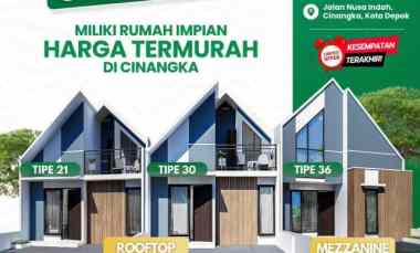 Rumah Dijual di Jl. Nusa Indah, Cinangka, Kota Depok