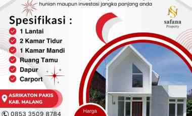 Rumah Murah Lantai dekat Exit Tol Malang