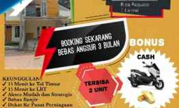 Rumah 2 Lantai Mustikasari Bekasi Bonus Emas dan Motor KPR Syariah