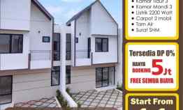 317 Rumah 2 Lt Skandinavian Full Bata Merah Free Biaya di Pamulang