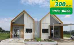 Rumah Scandinavian 1 dan 2 Lantai 300 Jutaan Lokasi Sejuk Bogor