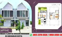 Jual Rumah 2 Lantai Sidoarjo Desain Mewah Modern