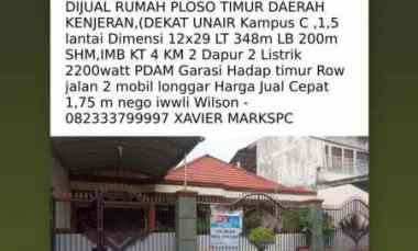 Rumah Ploso Timur Daerah Kenjeran,dekat Unair Kampus C