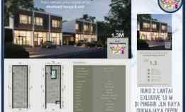 Ruko Murah Strategis 1.5 Man di Pinggir jln Raden Saleh Sukmajaya Depok