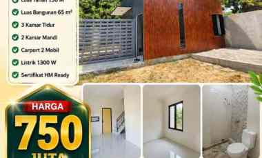 Rumah Ready Siap Huni Shm dekat Jalan Raya Utama