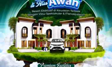 Rumah Resort Bandung Barat/rumah di Atas Awan