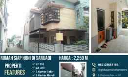 Dijual Rumah di Sarijadi Bangunan Luas dengan Posisi Hook