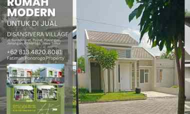 rumah satu lantai syariah minimalis ponorogo