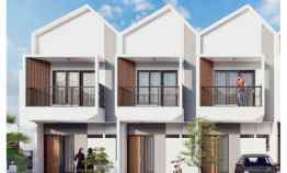 Rumah Scandinavian 2 Lantai di Jalan Raya Bogor