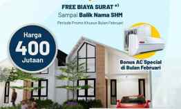 Rumah Scandinavian hanya 6 Unit di Tajurhalang Bogor