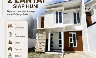 Rumah Siap Huni 2 lantai Syariah Ponorogo