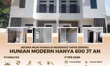 Rumah Siap Huni di Tapos Depok