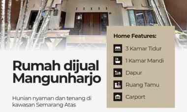 Rumah Siap Huni Full Renovasi Mangunharjo Tembalang