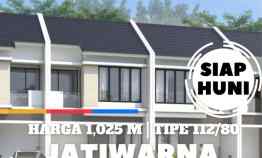 Rumah Siap Huni Jatiwarna Bekasi dekat Tol Jatiwarna