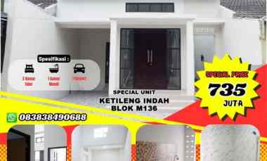 Rumah Dijual di JL. KETILENG INDAH BLOK M 136, KEL. SENDANGMULYO, KEC. TEMBALANG, KOTA SEMARANG TEMBALANG, SEMARANG