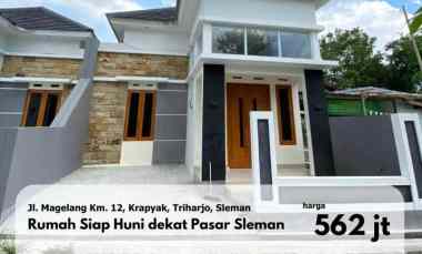 Rumah Siap Huni. Murah. dekat Pasar Sleman