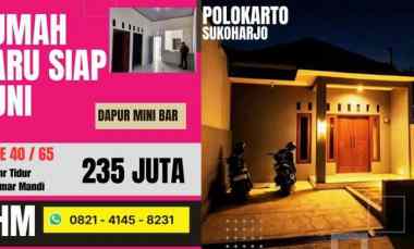 Rumah Dijual di jatirejo polokarto