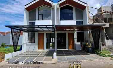 Rumah Skandinavian dalam Cluster dekat Tol Brigift