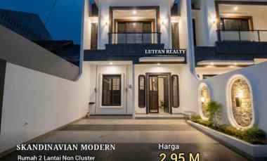 Rumah Skandinavian Jagakarsa Non Cluster