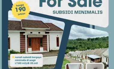 Rumah Subsidi Baru Wagir Malang